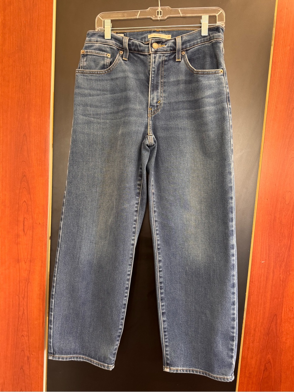 Levi’s Premium denim Baggie Dad Fit medium Wash Size 27 Stretch Denim Original
